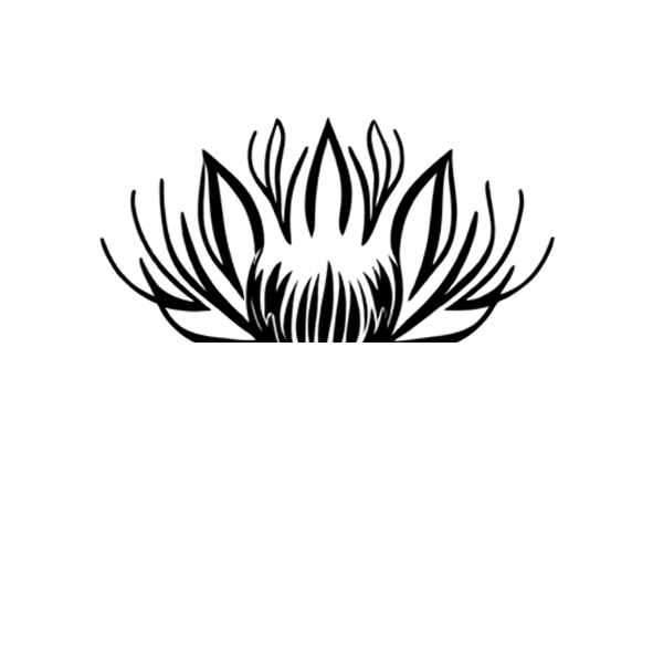 Waratah Earthworks Logo White Small